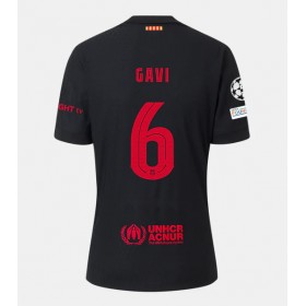 Barcelona Paez Gavi #6 Borte skjorte 2024-25 Kortermet
